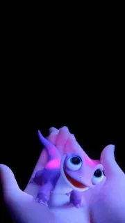 💜 61632019 Bruni Frozen 2 bruni, frozen, lagarto, espíritu de fuego, disney, lindo, dibujos animados whatsapp sticker