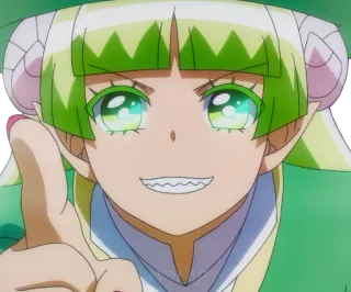 😁 5ea5e188 Anime, Dämon, Cartoon, Charakter, Fantasy telegram sticker