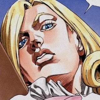 🌟 7159458f Funny Valentine JoJo's Bizarre Adventure アニメ, マンガ, ジョジョ, ファニー・バレンタイン whatsapp sticker
