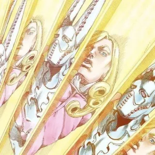 🌟 8e80e8f4 Funny Valentine JoJo's Bizarre Adventure ジョジョ, バレンタイン, ファニー・バレンタイン, 大統領, マンガ, アニメ whatsapp sticker