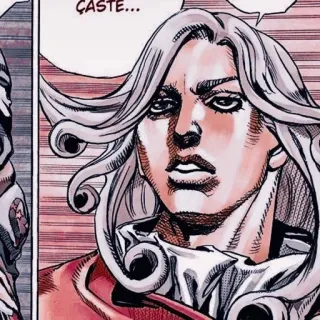 🌟 e1577be2 Funny Valentine JoJo's Bizarre Adventure: Steel Ball Run ÇASTE... 漫画, アニメ, ジョジョ, 悪役, 大統領 whatsapp sticker