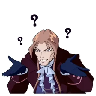 🤨 e657f4fe cartoon, question, confused, unsure, character, meme, question marks telegram sticker