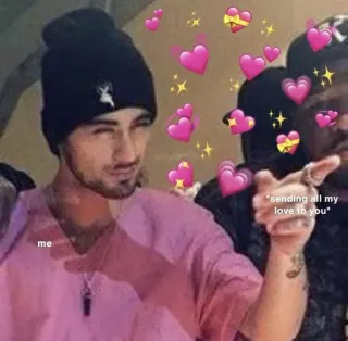 ❤️‍🩹 99c6a286 *sending all my love to you ความรัก, หัวใจ, คน, หมวกบีนนี่, สติกเกอร์ telegram sticker