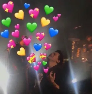 ❤️‍🩹 b56455b9 หัวใจ, ความรัก, คอนเสิร์ต, นักร้อง, อิโมจิ telegram sticker