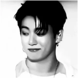 🕷 cf696aac Jungkook K-pop, BTS, cantante, celebrità, ritratto, musica telegram sticker