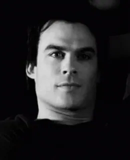 🩸 6dfffd37 Damon Salvatore The Vampire Diaries 뱀파이어, TV 프로그램, 배우, 이안 소머헐더, 초자연 telegram sticker
