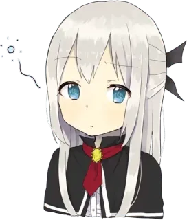 😒 12f3401f 动漫, 女孩, 可爱, 漫画, 卡通, 角色 telegram sticker