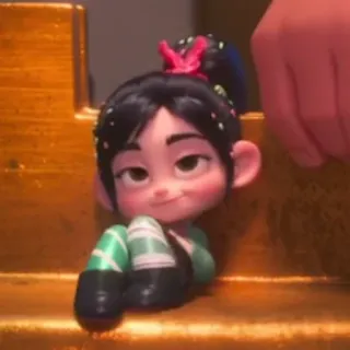 👾 d8efafc8 Vanellope von Schweetz Wreck-It Ralph 卡通, 电影, 可爱, 角色, 云妮洛普, 无敌破坏王, 迪士尼 telegram sticker