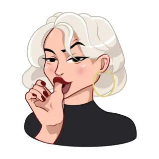 🤤 ecfcb739 ผู้หญิง, ผมบลอนด์, ภาพเหมือน, เด็กผู้หญิง, ความเป็นผู้หญิง telegram sticker