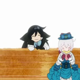 📸 57074564 Anime, Cartoon, Figuren, Süß, Lächelnd whatsapp sticker