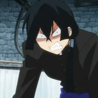 📸 c88f5c3d Anime, Cartoon, Wütend, Gesicht, Verärgert whatsapp sticker