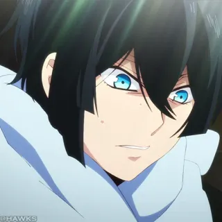 💎 1a280a85 @HAWKS 动漫, 角色, 艺术作品, 肖像 telegram sticker