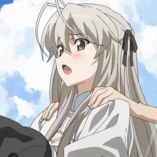 🐾 d1aa054b anime, girl, blush telegram sticker