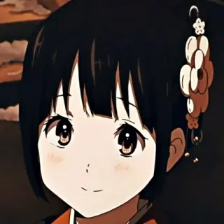 🤗 f6b0b9d0 애니메이션, 소녀, 귀여운, 캐릭터, 일러스트 telegram sticker