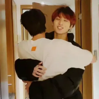 🪐 1518bace people, hugging, friendship, emotions, relationship telegram sticker