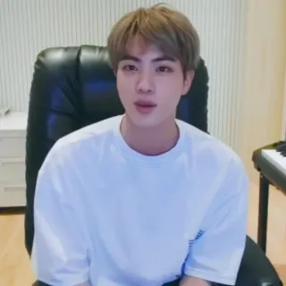 🪐 ac8f6433 Jin kpop, singer, music, bts telegram sticker