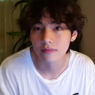 🪐 e103e419 V V, BTS, K-pop, singer, celebrity, Korean telegram sticker