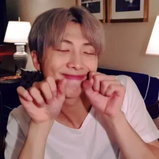 🪐 e3480716 RM kpop, bts, korean, rm, namjoon, music telegram sticker