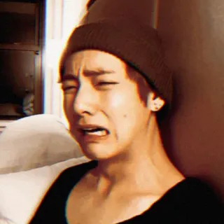 🖇️ 52766129 pleurer, contrarié, triste, bouleversé, émotionnel, personne, homme telegram sticker