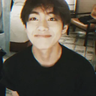 🖇️ 8f548201 V kpop, chanteur, personne, homme, v, bts telegram sticker