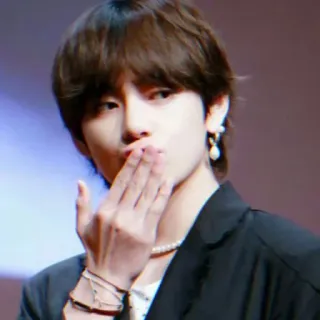 🖇️ 91fc32c5 V K-pop, BTS, Idole, Chanteur, V, Taehyung, Coréen telegram sticker