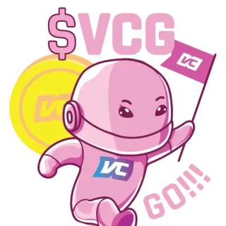 🚀 75481a9a $VCG GO!!! 암호화폐, 코인, 디지털 화폐, 로봇, VCG telegram sticker