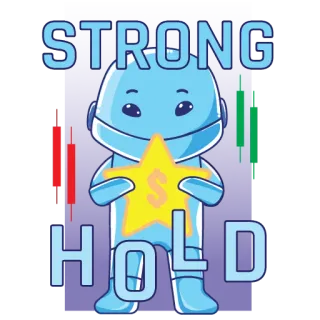 👍 790bd652 STRONG HOLD 주식 시장, 투자, 보유, 강력한, 금융, 돈 telegram sticker