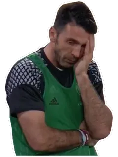 🤦 50ff45d9 triste, uomo, arrabbiato, deluso, pensieroso, pensando telegram sticker