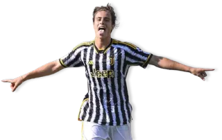 🇹🇷 9936fee9 calciatore, sport, atleta, celebrazione, juventus, calcio, lingua fuori telegram sticker