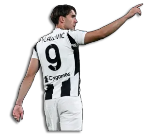 9⃣ b202e260 9 calcio, football, atleta, maglia, numero 9, Juventus telegram sticker