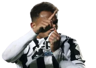 😘 d052293c dito medio, gesto offensivo, insultante, calcio, atleta, celebrazione telegram sticker