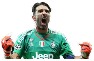 👻 f765e679 Portiere, Calcio, Sport, Calcio, Gianluigi Buffon, Juventus telegram sticker