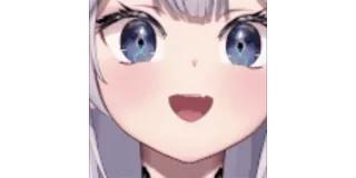 😀 cbb49dba อนิเมะ, ผู้หญิง, น่ารัก, มีความสุข telegram sticker