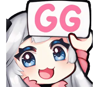 ❤️ 574c4db6 GG GG, 良い試合, 絵文字, アニメ telegram sticker