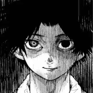 ♠️ a3bb37c4 动漫, 漫画, 男孩, 肖像, 绘画, 艺术 telegram sticker