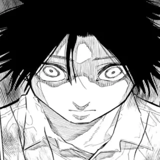 ♠️ ce001467 动漫, 漫画, 肖像, 眼睛, 情感, 插画 telegram sticker