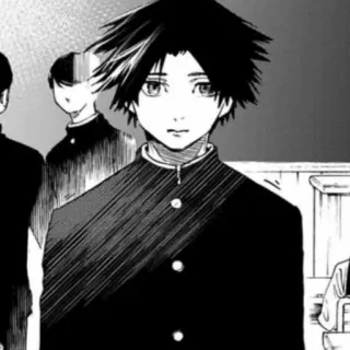 ♠️ e8a25a5d 动漫, 校服, 肖像, 漫画, 男孩, 学生 telegram sticker