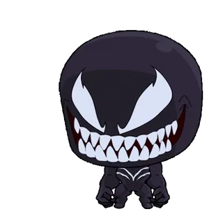 😏 4a33fea9 Venom Marvel, Venom, Simbiote, Superhéroe, Cómic, Villano telegram sticker