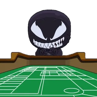 🎲 75732b81 veneno, juego, casino, monstruo, dibujos animados, villano telegram sticker