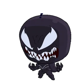 🤬 b8ddb851 Venom Marvel, villano, simbionte, superhéroe, cómic, antihéroe telegram sticker