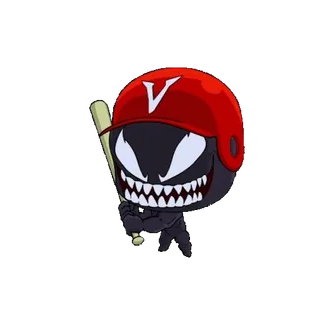 ⚾️ f165cfc5 Dibujos animados, Béisbol, Deporte, Jugador, Casco telegram sticker