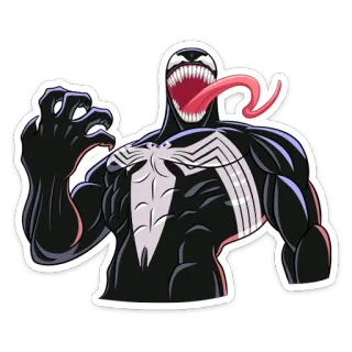 Веном :: @stickroom whatsapp stickers