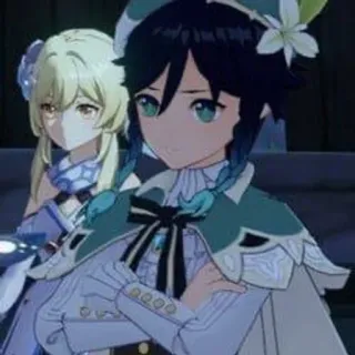 😠 3007cdfb Venti Genshin Impact 温迪, 原神, 动漫, 游戏, 角色 telegram sticker