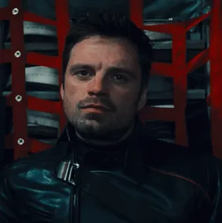 📟 09af1a90 Bucky Barnes Bucky Barnes, Zimowy Żołnierz, Marvel, Superbohater, Sebastian Stan, Postać, Film telegram sticker