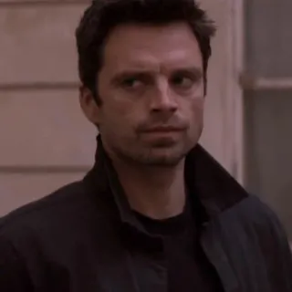 📟 0e10f884 Bucky Barnes Sebastian Stan, Aktor, Gwiazda, Zimowy Żołnierz, Marvel telegram sticker