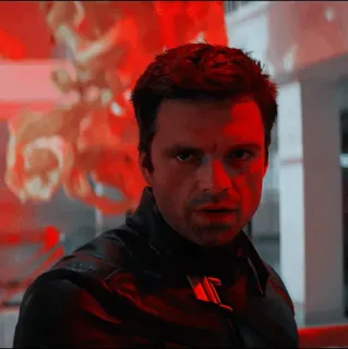 📟 b0c6969b Bucky Barnes Bucky Barnes, Winter Soldier, Marvel, Sebastian Stan, superbohater, postać z komiksu, film akcji telegram sticker