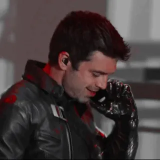 📟 f50899db Winter Soldier Winter Soldier, Marvel, Sebastian Stan, superbohater, postać telegram sticker