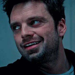 🍓 732d654c Bucky Barnes Bucky Barnes, Winter Soldier, Marvel, Sebastian Stan, character, person, face telegram sticker