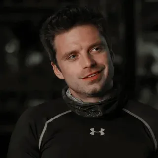 🍓 899523c3 Sebastian Stan actor, portrait, man, celebrity telegram sticker
