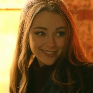 🥚 4fd30866 femme, portrait, sourire, personne, visage whatsapp sticker